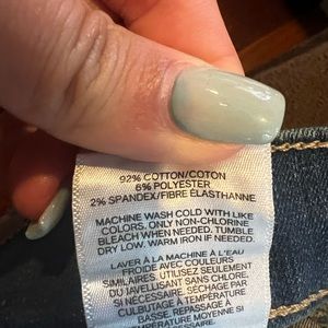 Express mid rise cropped skinny jeans